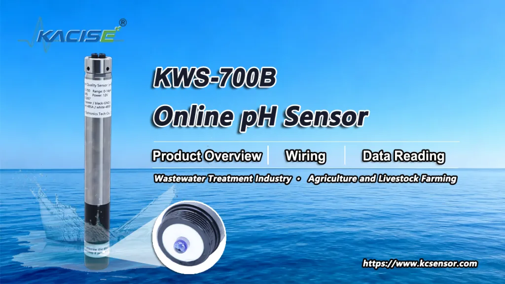 دليل استخدام مستشعر درجة الحموضة KWS-700B عبر الإنترنت | مقدمة + التوصيلات + قراءة البيانات