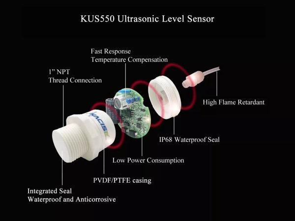KUS550 Series Ultrasonic Water Level Sensor