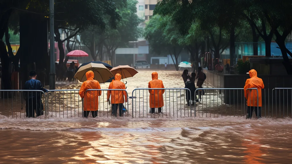 Control de la calidad del agua tras las inundaciones