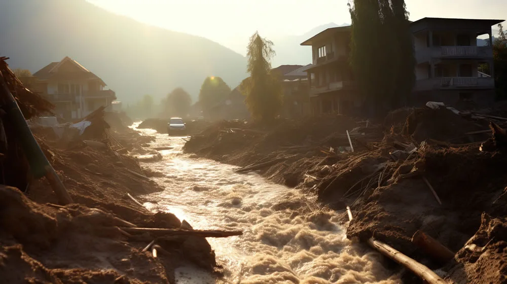 Alerta temprana de desastres por inundaciones