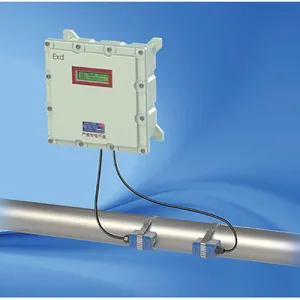 Medidor de flujo ultrasónico antiexplosivo de tipo «clamp-on» KUFS2000C