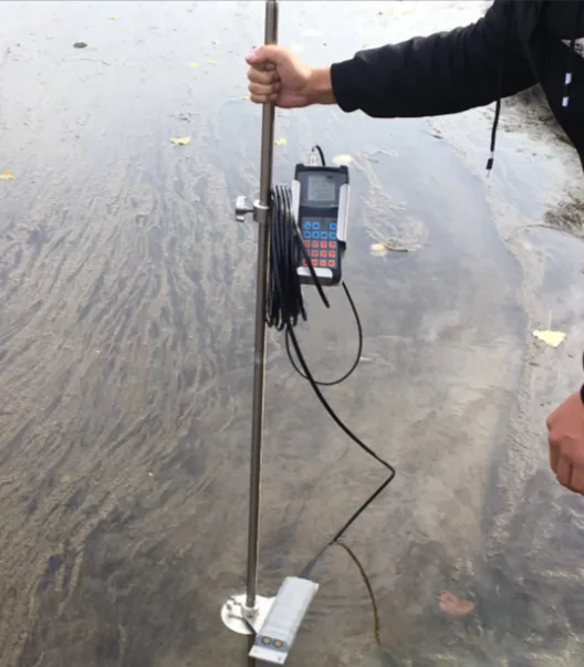 Handheld Doppler Flow Meter Werkwijze 1