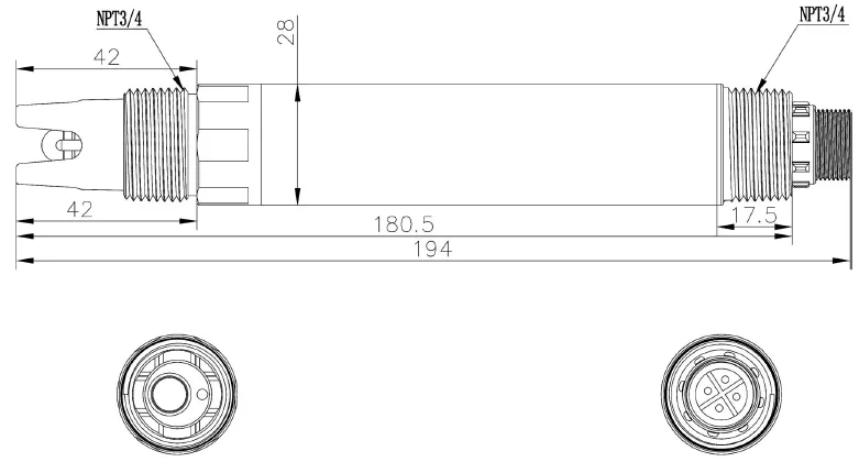 Dimensiones del KWS-700A