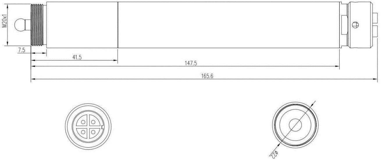 Dimensiones del KWS-700B