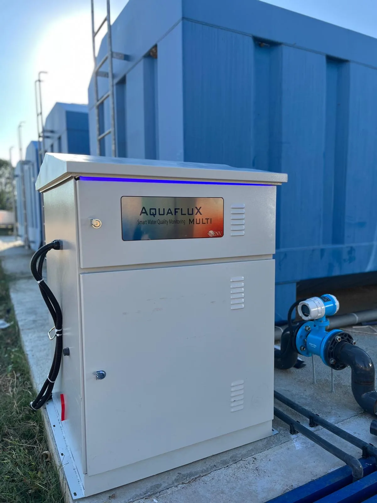 KACISE online multi-parameter water quality monitoring at an industrial wastewater discharge, Turkey